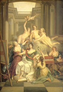 Prusyalı Frederika Sophia Wilhelmina (1751-1820). Sanat Tapınağı