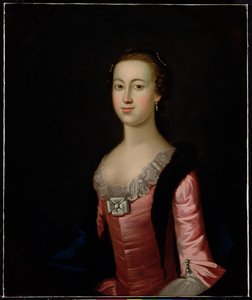 Ann Inglis, c.1757 (tuval üzerine yağlı boya) by Benjamin West