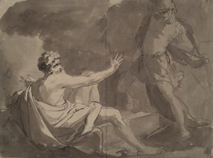 klasik sahne by Benjamin West