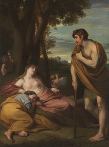 Cymon ve Iphigenia by Benjamin West