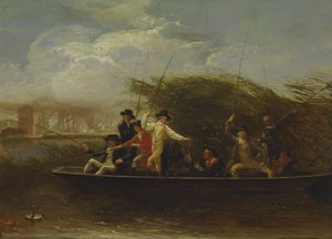 Beyler Balık Tutma by Benjamin West