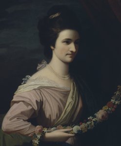 Bayan Elizabeth Milward by Benjamin West