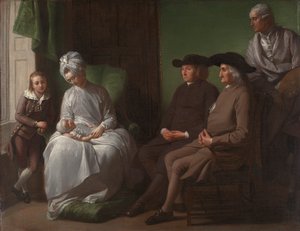 Sanatçı ve Ailesi by Benjamin West