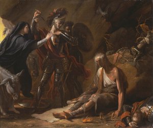 Umutsuzluk Mağarası by Benjamin West