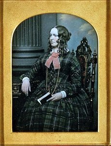Mary Emma Roper (dagerreyotipi) by Benjamin West and Edward Kilburn