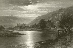Tintern Manastırı - Ay Işığında Wye