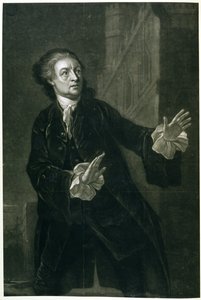David Garrick (1717-79) Hamlet olarak