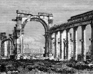 Palmyra, Suriye, 19. yüzyıl kalıntıları
