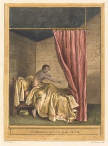Adam ve pire (Pireli Adam) by Benoît Louis Prévost after Jean Baptiste Oudry