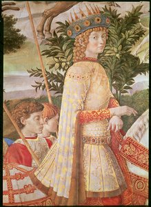 Magi Alayı, Magus Caspar kılığında Muhteşem Lorenzo tarafından yönetilen alay, Lorenzo de