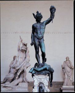 Medusa Başlı Perseus, 1545-54 (bronz)
