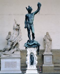 Medusa Başlı Perseus, 1545-54 (bronz)