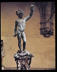 Medusa başlı Perseus, 1545-53 (bronz)