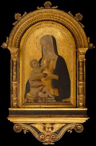 Madonna ve Çocuk, ca. 1470. by Benvenuto di Giovanni