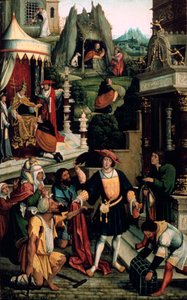 Saint Roch efsanesi, 16. yüzyıl. by Bernard van Orley