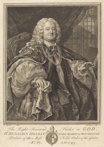 Piskopos Hoadly, 1743.