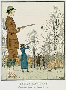 Bir Sonbahar Ateşi, 1912-13 dolayları (taş taş) by Bernard Boutet de Monvel