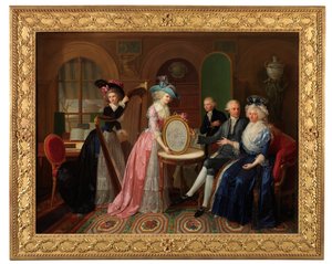 Villers ailesinin portresi by Bernard Duvivier