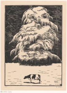 Karaçam ile inek by Bernard Essers (signed by artist)