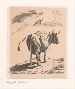 inek yerleştirme by Bernard Eugène Antoine Rottiers