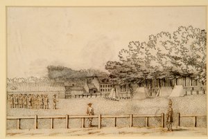 Askerlerin Kampı, Hampton Court Green by Bernard III Lens