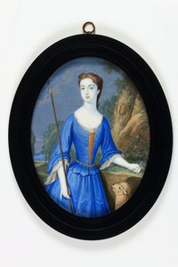 Leydi Frances Spencer, daha sonra Carlisle Kontesi (emaye)