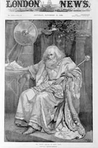 Bay Henry Irving, Kral Lear rolünde, 1892