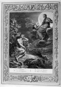 Ay ve Endymion, 1733 by Bernard Picart