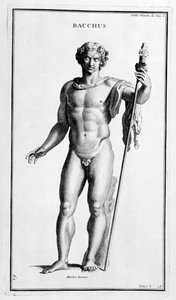 Bacchus, bir Roma heykelinden sonra, 1757