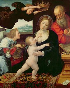 Kutsal Aile, 1522 by Bernard van Orley