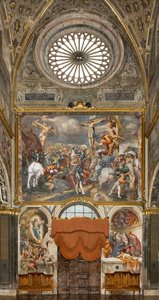 Counterfaccata, IL Pordenone, Çarmıha Gerilme 1520-21, Biriktirme 1522, Bernardino Gatti, Diriliş 1529