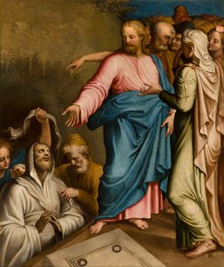 SS Sacrament Şapeli, İlk açıklık güney tarafı, Bernardino Campi, Lavanta Ayak 1569