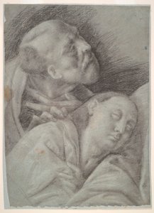 İki Havari, Son Akşam Yemeği için çalışın by Bernardino Lanino