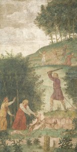 Cephalus Avda Cezalandırıldı, c. 15201522. by Bernardino Luini