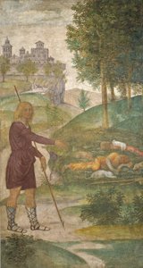 Cephalus ve Periler, c. 15201522. by Bernardino Luini