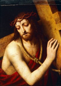 Bernardino Luini tarafından Haç taşıyan İsa (1481-yaklaşık 1532) by Bernardino Luini