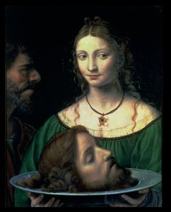 Vaftizci Yahya'nın Başlı Salome, c.1525-30 (panel) by Bernardino Luini