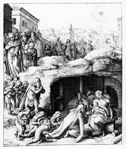 Hendrik Goltzius tarafından kazınmış Magi