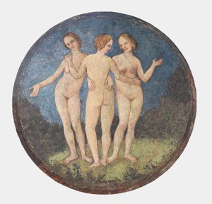 Üç Güzeller, ca. 1509. by Bernardino Pinturicchio