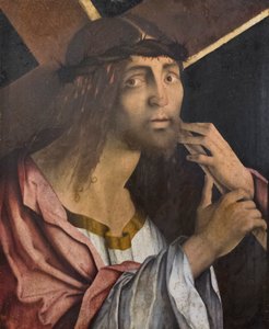Haçı taşıyan İsa, 15. yüzyılın sonu by Bernardino di Bosio Zaganelli