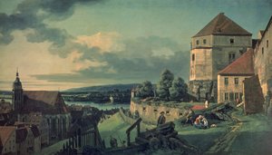 Kaleden Görünüm (Pırna Manzarası) by Bernardo Bellotto