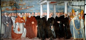 Genes Doge Giacomo Durazzo Grimaldi (yaklaşık 1503-1579) Kardinal Giovanni Morone