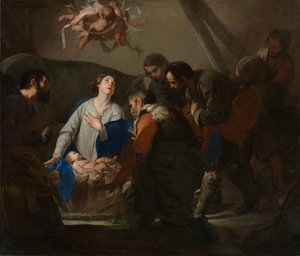 Çobanların hayranlığı by Bernardo Cavallino