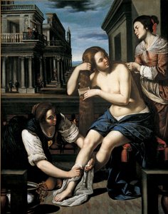 Bathsheba, Hamamında, yaklaşık 1637