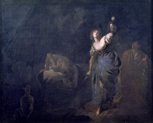 Judith ve Holofernes Başı, Bernardo Cavallino (1616-1622-1654-1656), tuval üzerine yağlı boya