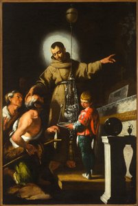 Aziz Didacus Mucizesi. by Bernardo Strozzi