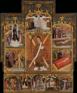 Saint Vincent Altarpiece by Bernat Martorell