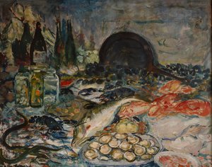 Nature Morte (tuval üzerine yağlı boya)
