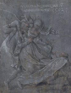 Şeytan ve Aşk Tanrısı ile aşık çifti, 1503