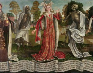 Danse Macabre: İmparatoriçe (detay) (bkz. 197686, 197687) by Bernt Notke